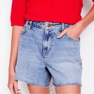 Boden NWT Cut off denim shorts size 8
